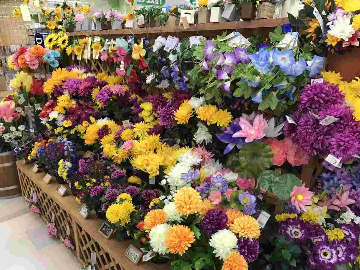 造花売り場