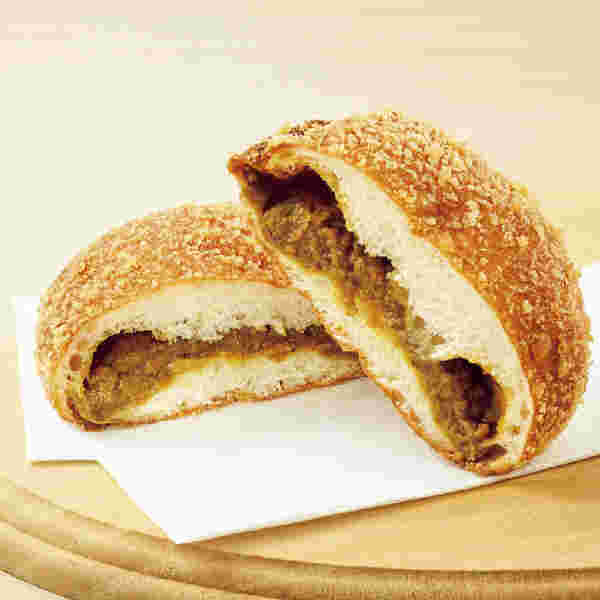 カレーパンの断面