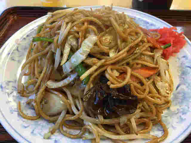 餃子の満州の焼きそば