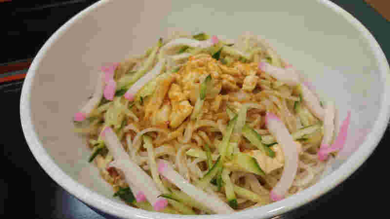 小諸そばの和風冷麺