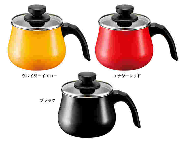 シリットのミルクポット赤・黄・黒