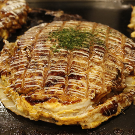 道とん堀のお好み焼き