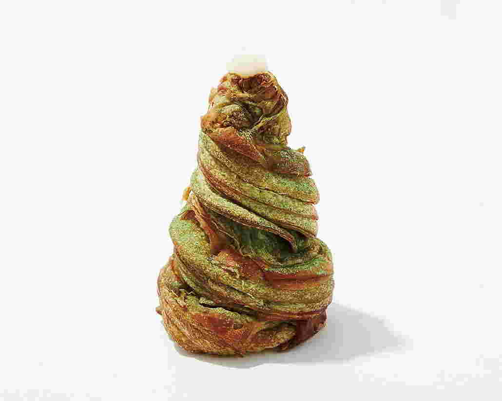 ブールアンジュの抹茶のモンブランの様子