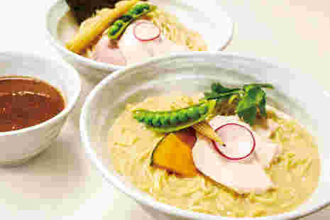 ラーメンなどメニューの一例