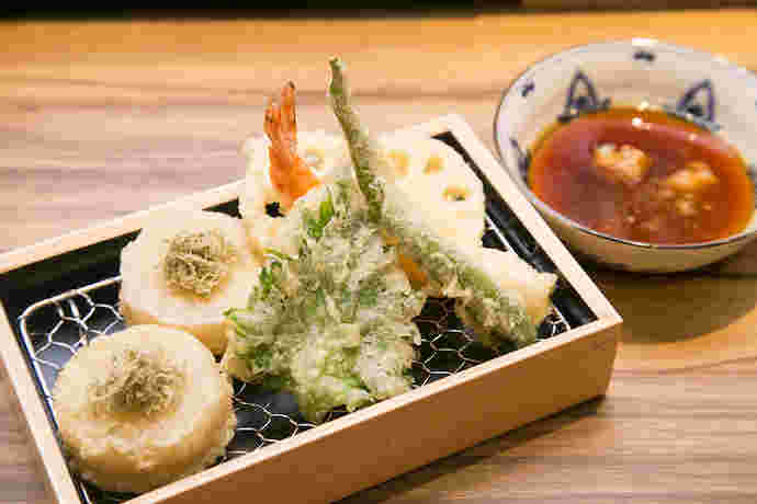 名物大根の天ぷら