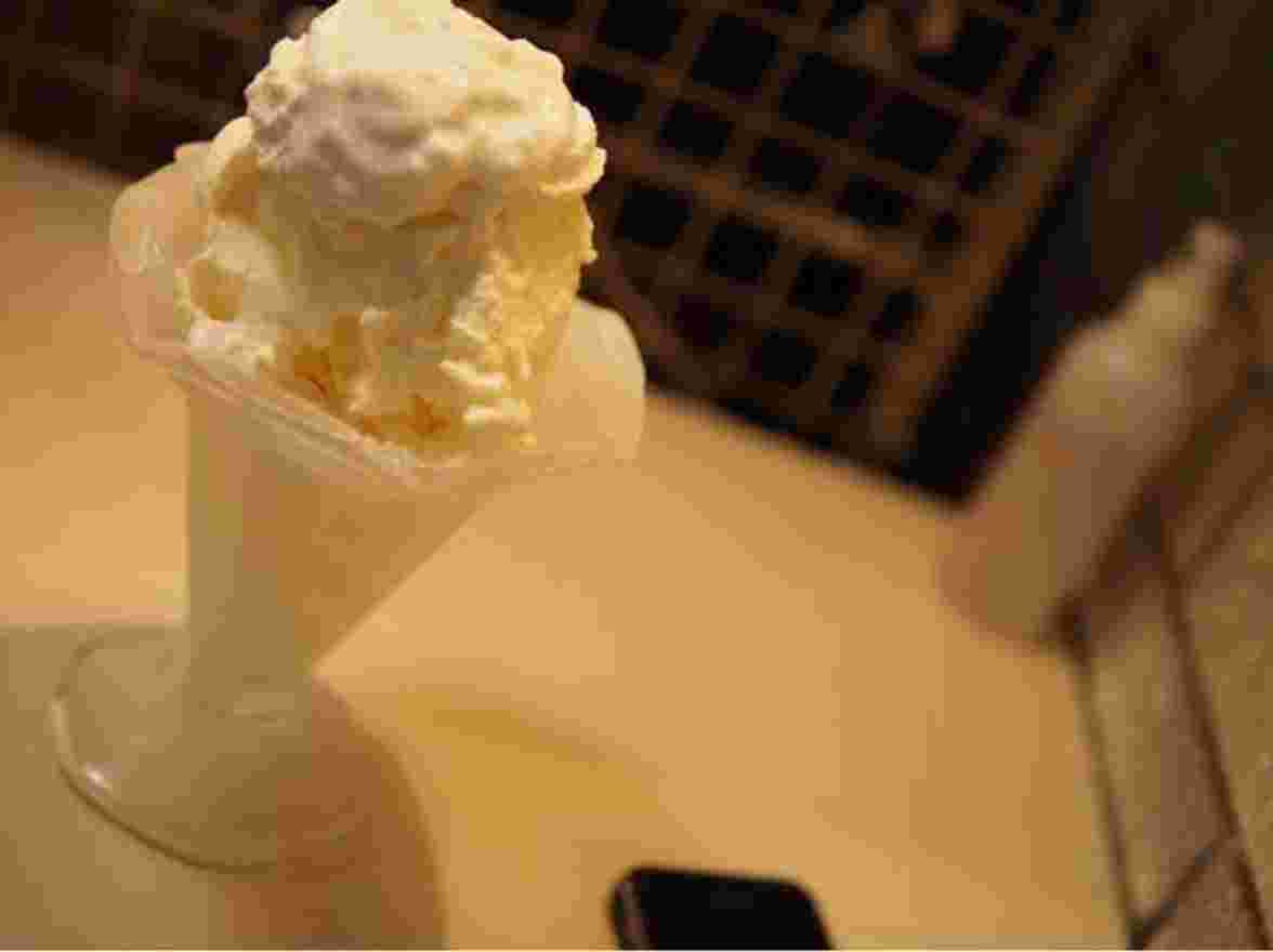 ぴーぷる・ぴーぷのパフェ