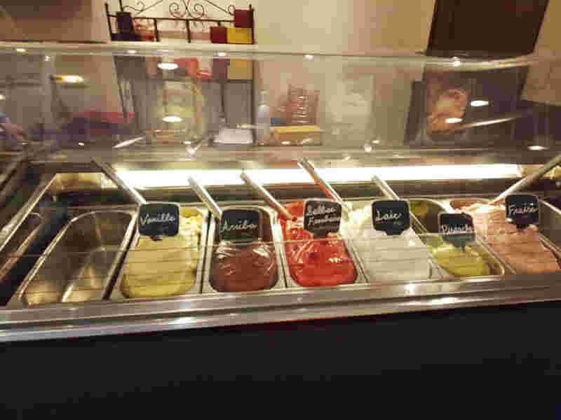 ジェラート販売ケース
