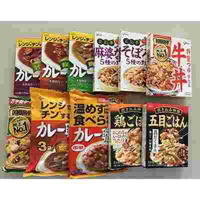レトルト食品のセット画像