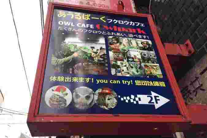 あうるぱーくの看板