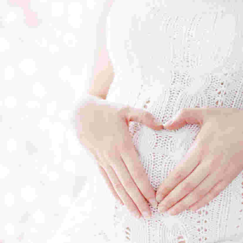 妊娠した女性