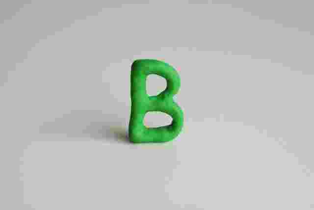 Bの文字