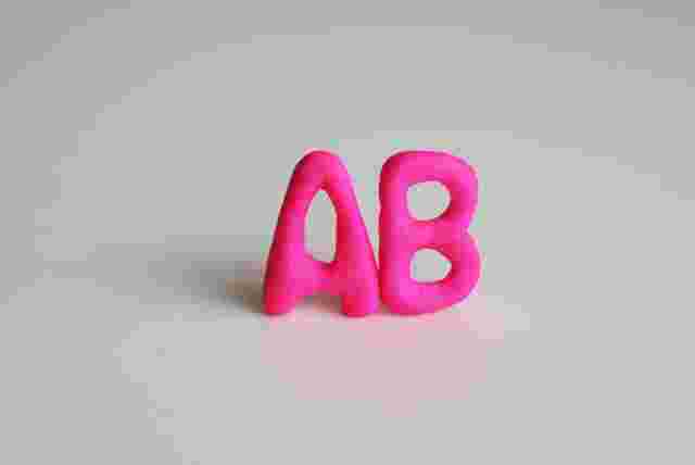 ABの文字
