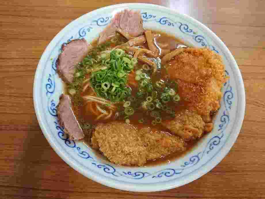 浅月のかつラーメン