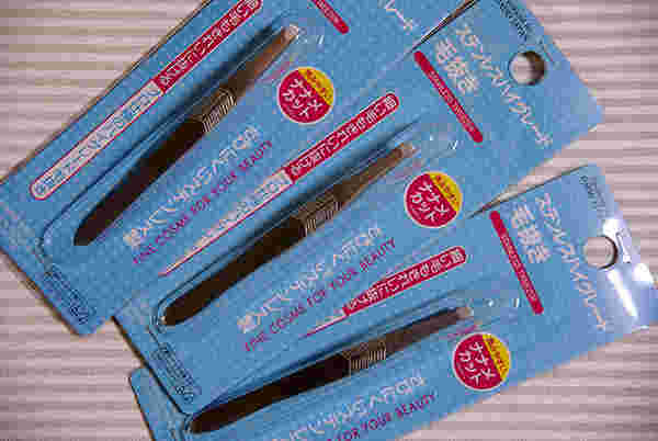 ステンレスハイグレード毛抜き