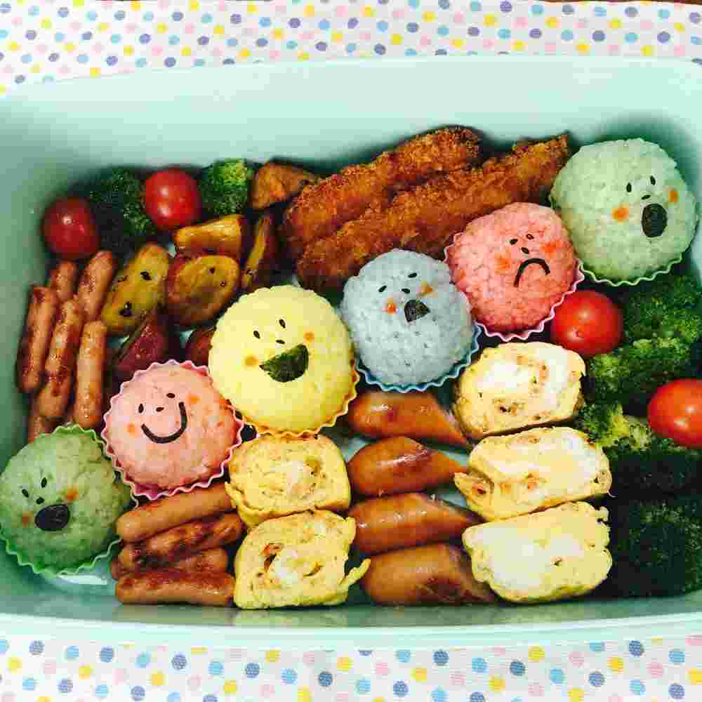 でこふりで作ったお弁当