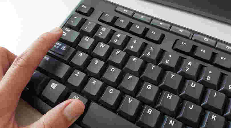 パソコンのキーボード