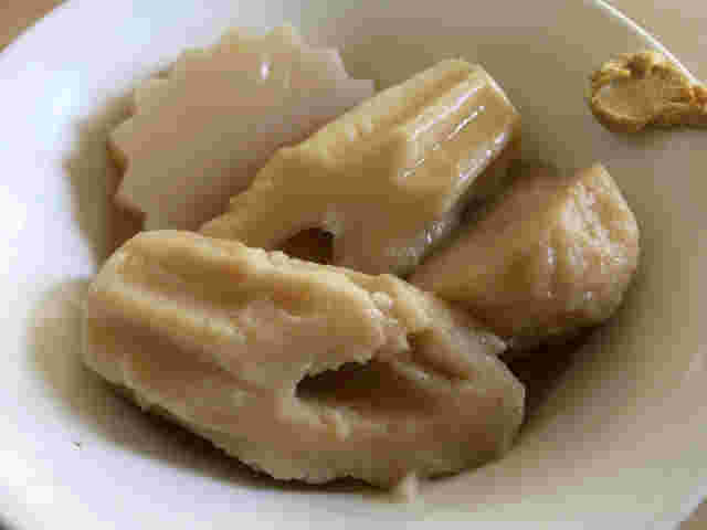 煮込んだちくわぶ