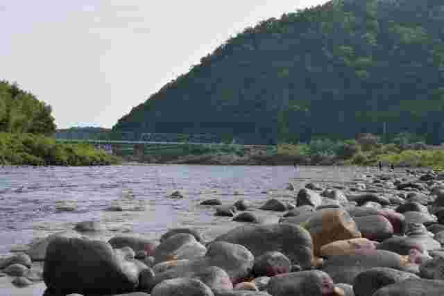 岐阜県美濃市下渡橋上流