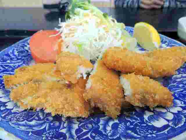 魚フライの定食