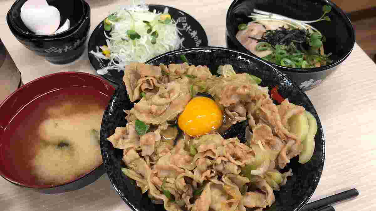油そばセット