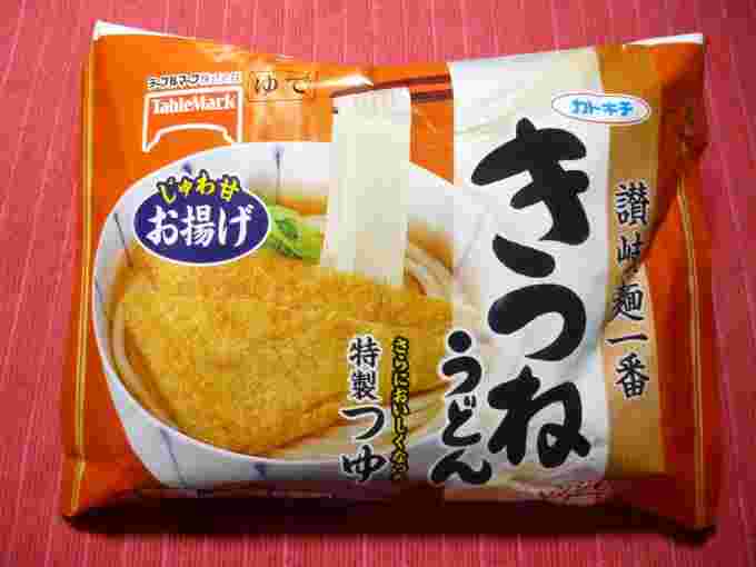 テーブルマークの冷凍きつねうどん
