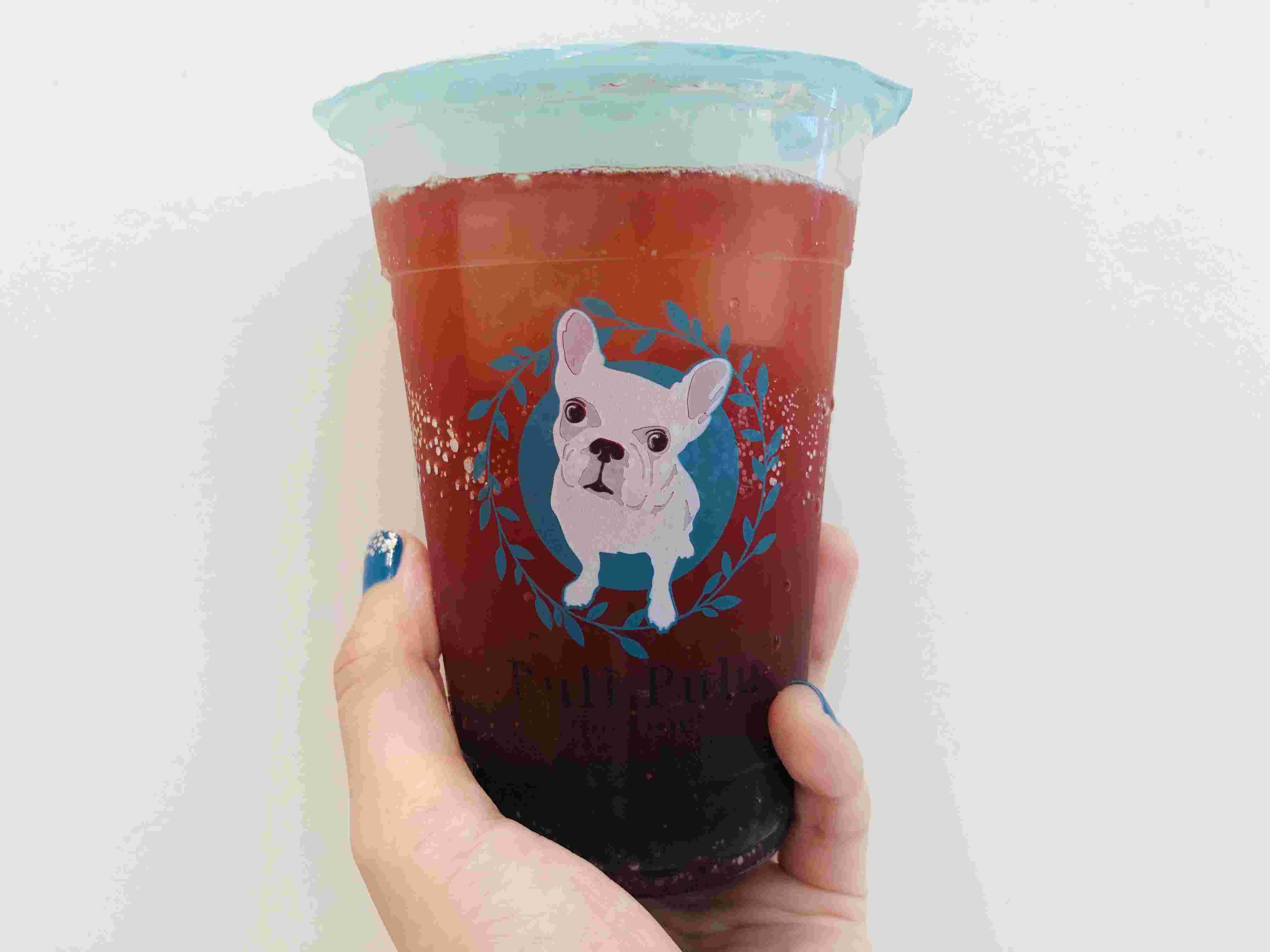 ベリーベリーのタピオカドリンク