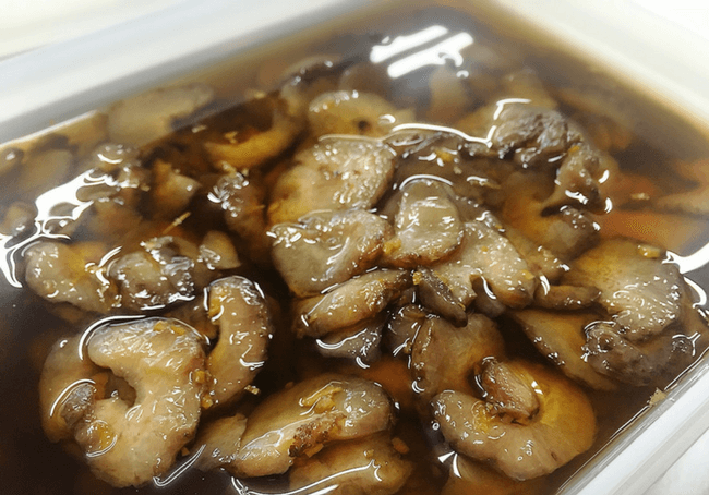 なまこの醤油漬け