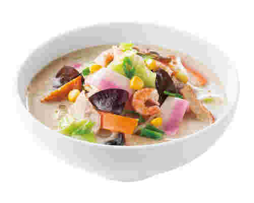 野菜たっぷり食べるスープ