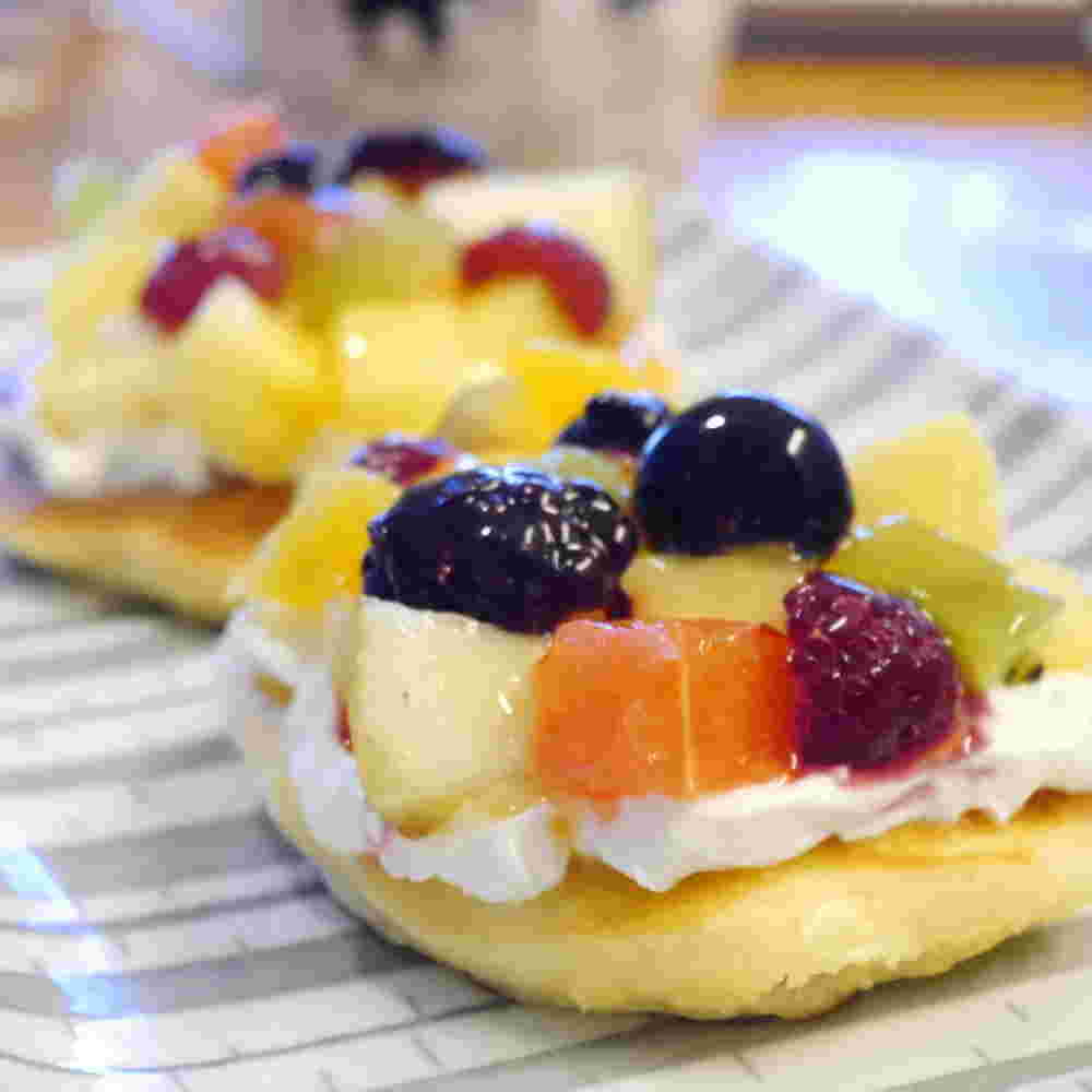 フルーツタルト風パンケーキ
