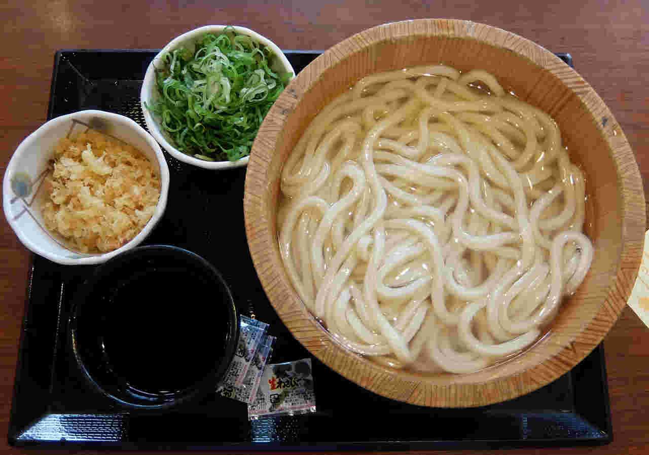 釜揚げうどん(大盛)