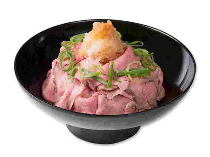ローストビーフ丼のおろしのせ