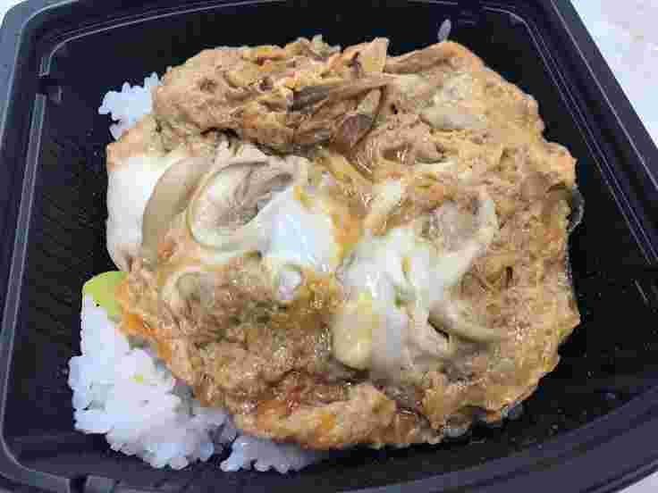 親子丼の持ち帰り