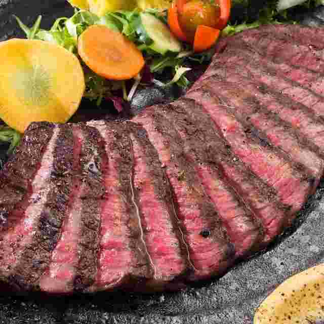肉キッチンボイチの特撰黒毛和牛かたまり燻火焼き