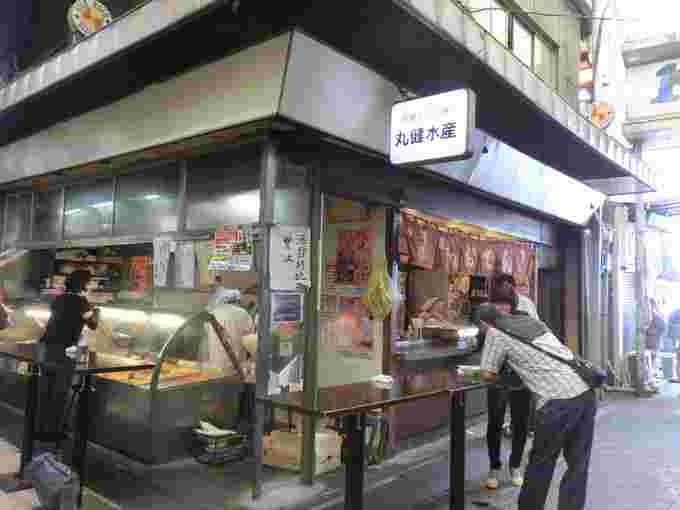 赤羽のおすすめ居酒屋「丸健水産」
