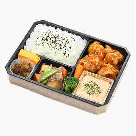 品川駅の駅弁「特製チキン南蛮弁当」中身