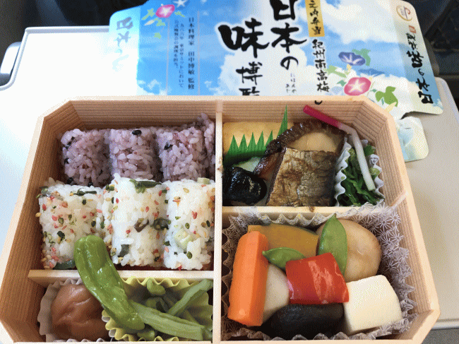 品川駅の駅弁「日本の味博覧」夏バージョン中身