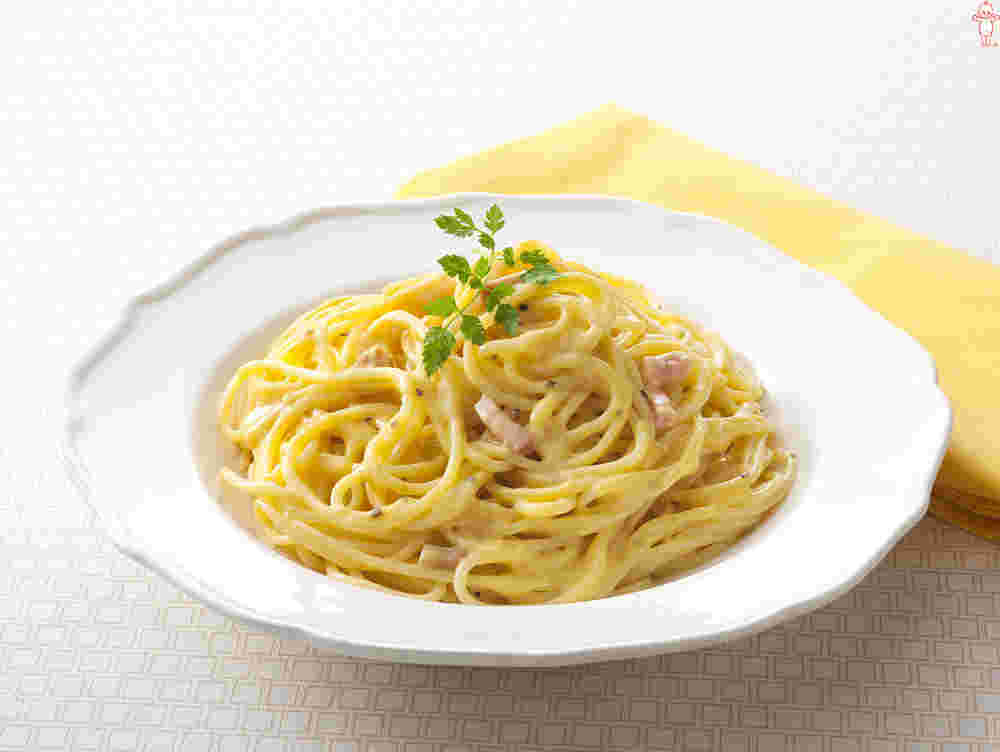 生クリーム不使用の乳化パスタ