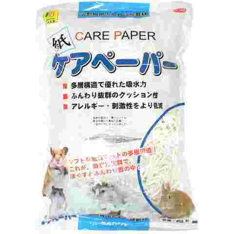 ハムスターのケージに入れる床材のケアペーパー 