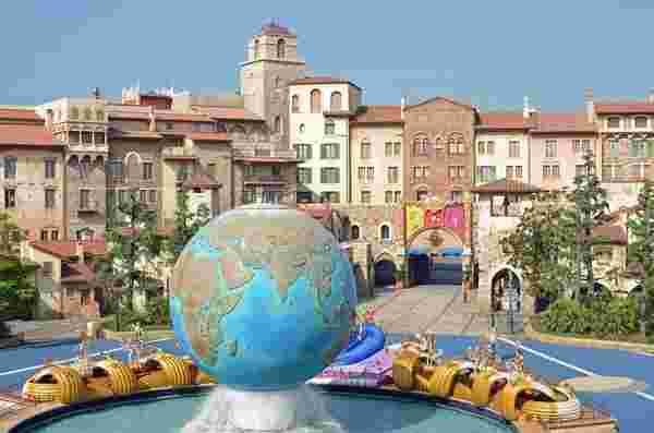 ディズニーシーの広場