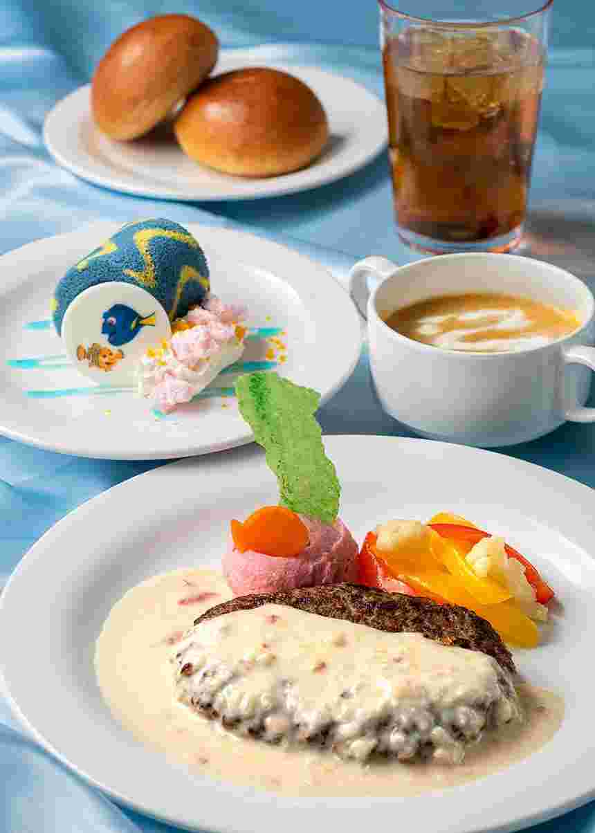 ディズニーシーのハンバーグメニュー