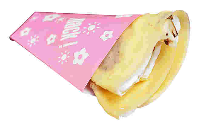 東洋大学の学食ステラで人気のクレープ