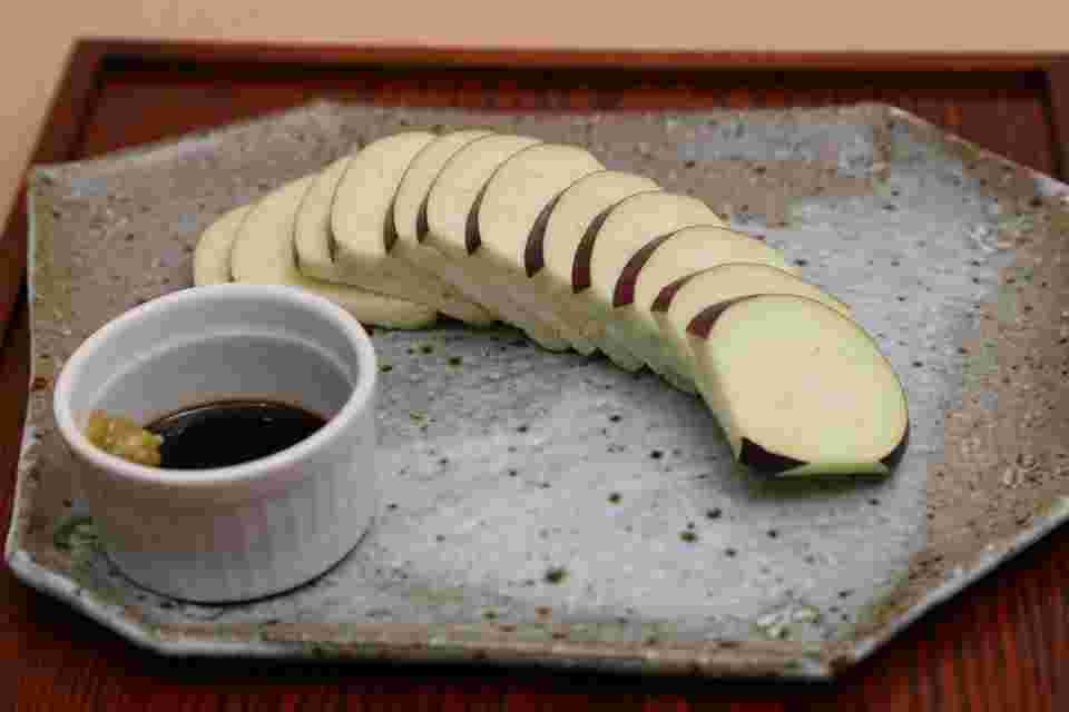 赤茄子の刺身