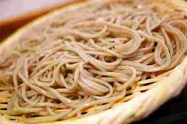 冷やした蕎麦
