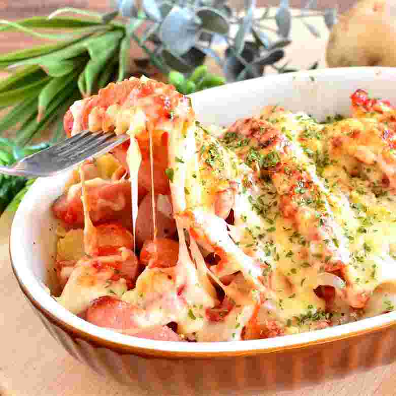 ウインナーのチーズ焼き