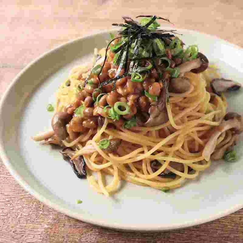 納豆パスタ