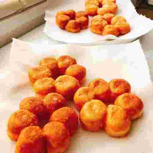 塩味のポンデリング風ドーナツ
