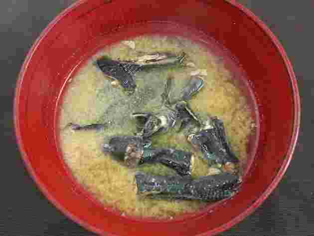 珍魚ムツゴロウの味噌汁