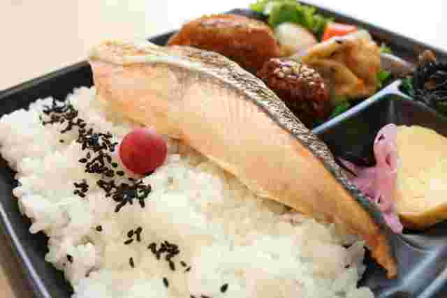 鮭弁当