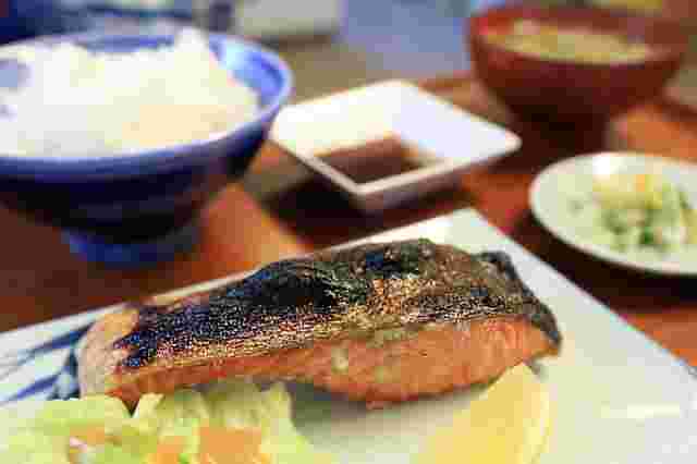 焼鮭定食