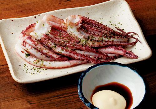 イカゲソ焼き